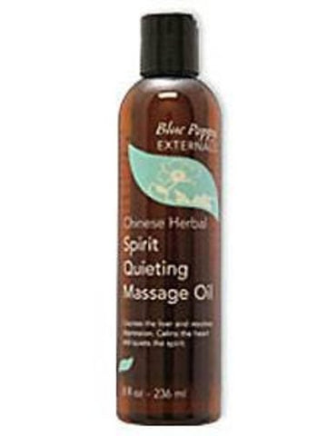 Blue Poppy - Spirit Quieting Massage Oil 8 oz